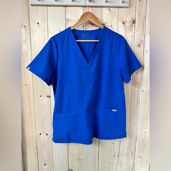 Figs Tops - FIGS Technical Collection Scrub Top Size Large